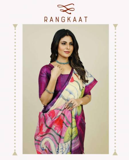 Rangkaat Series By Rajpath Daily Wear Printed Sarees Catalog